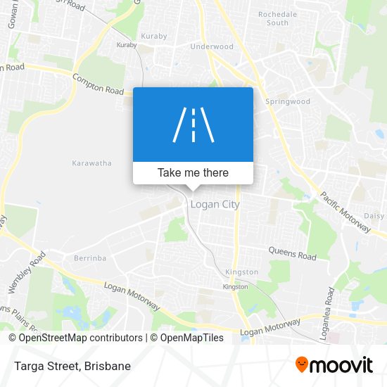 Targa Street map