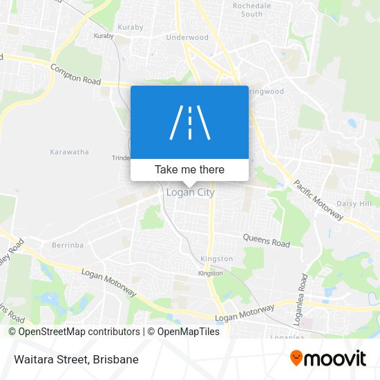 Waitara Street map