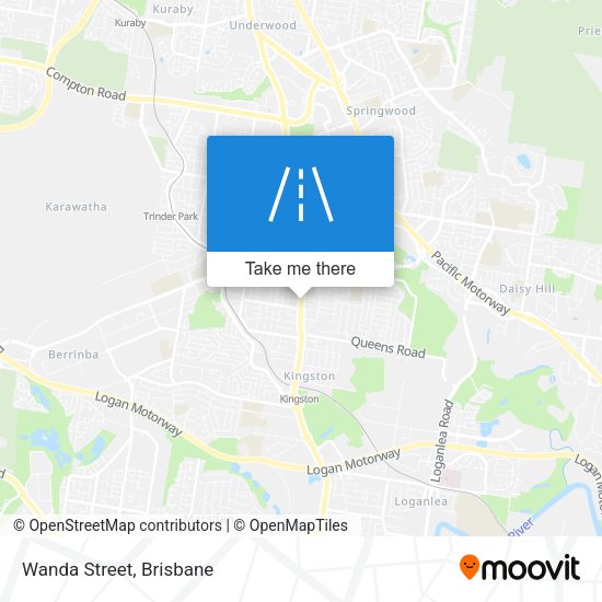 Wanda Street map