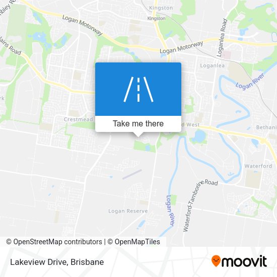 Lakeview Drive map