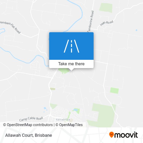 Allawah Court map