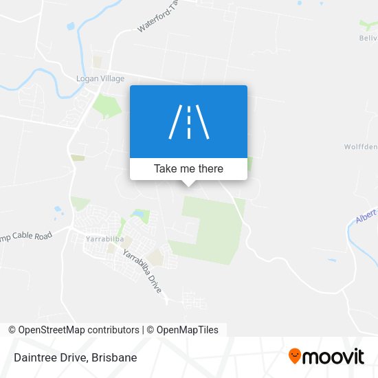 Daintree Drive map