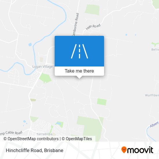 Hinchcliffe Road map