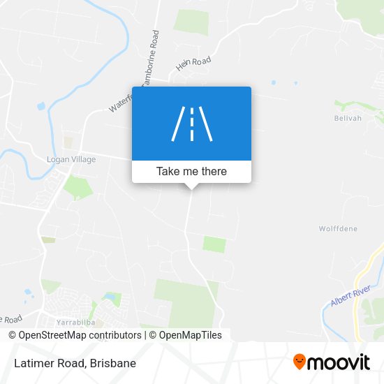 Latimer Road map