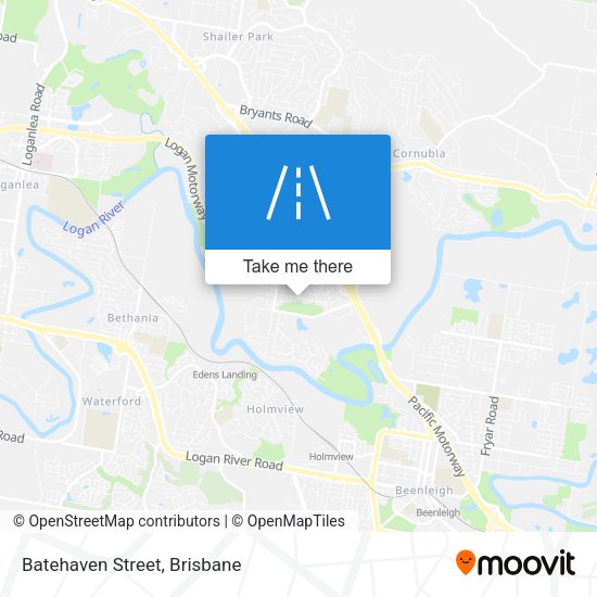Batehaven Street map