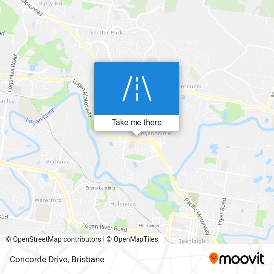 Concorde Drive map