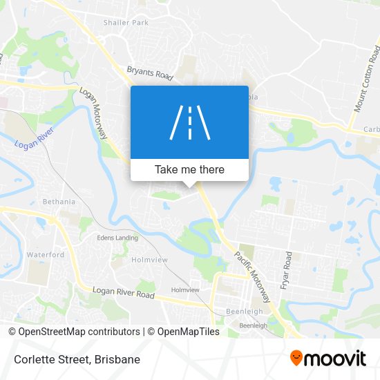 Corlette Street map