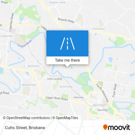 Cutts Street map