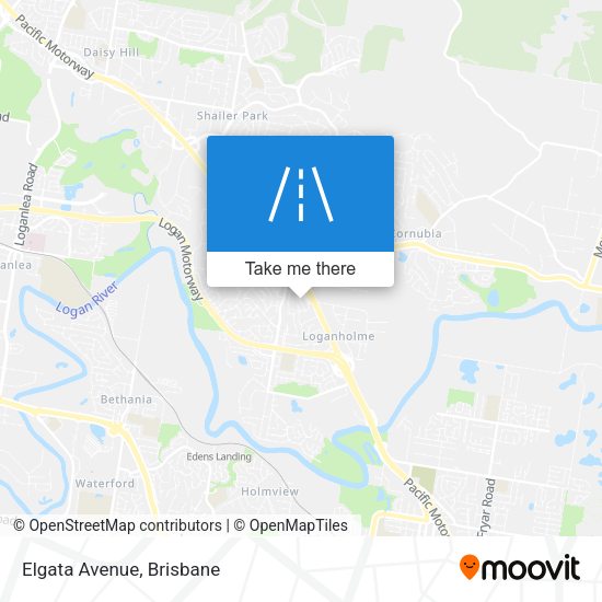 Elgata Avenue map