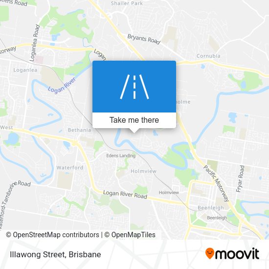 Illawong Street map