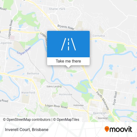 Inverell Court map