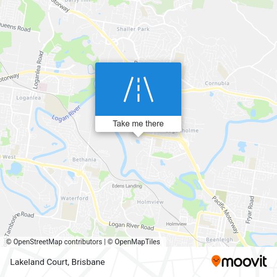 Lakeland Court map