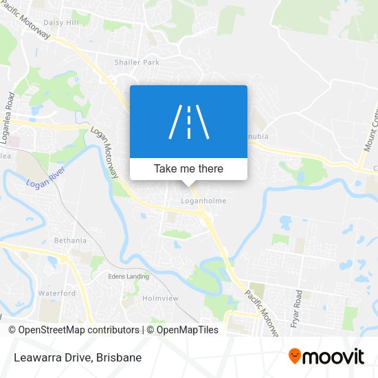 Leawarra Drive map