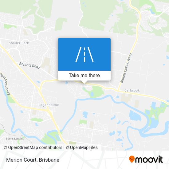 Merion Court map