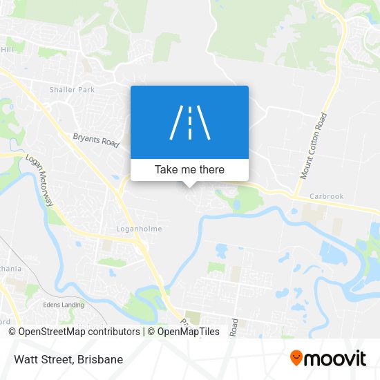 Watt Street map