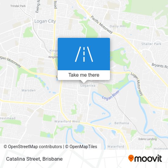 Catalina Street map