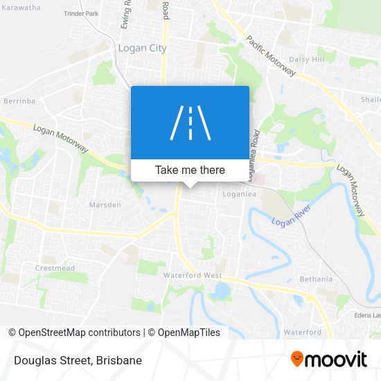 Douglas Street map