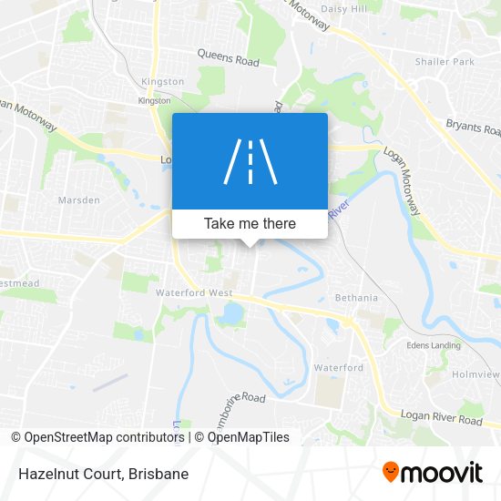 Hazelnut Court map