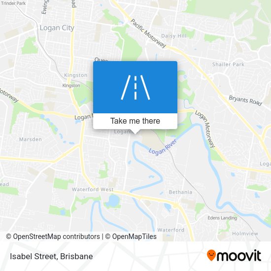 Isabel Street map
