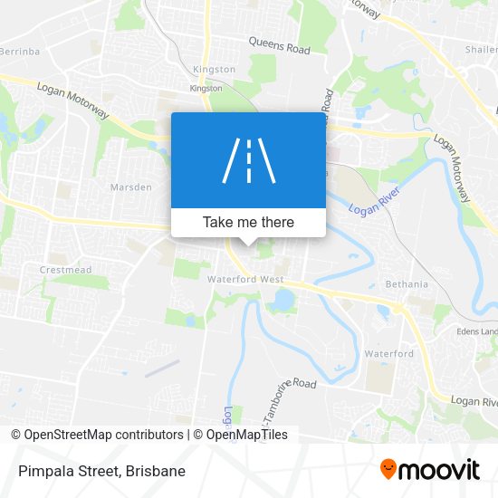 Pimpala Street map