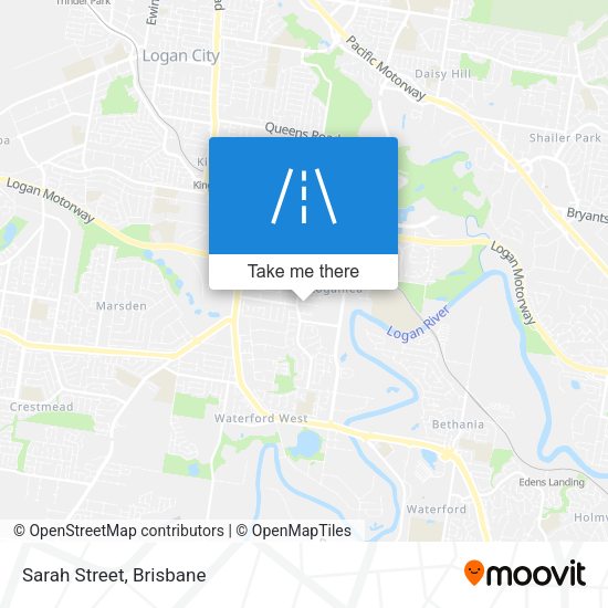 Sarah Street map