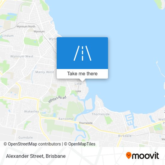 Alexander Street map