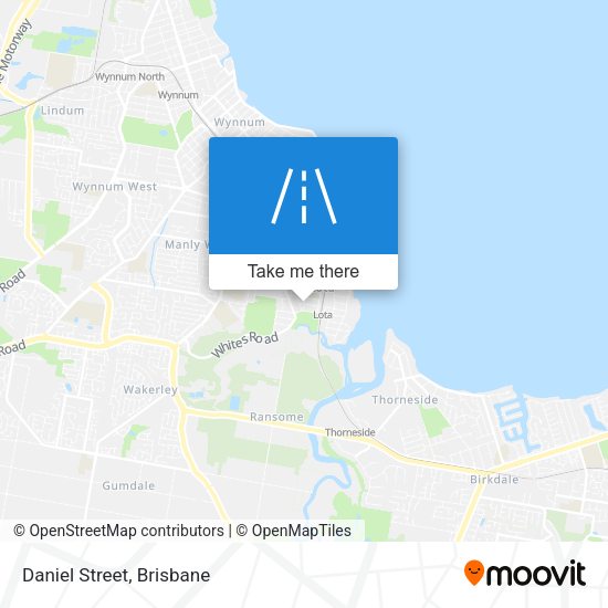 Daniel Street map