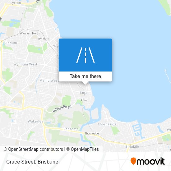 Grace Street map