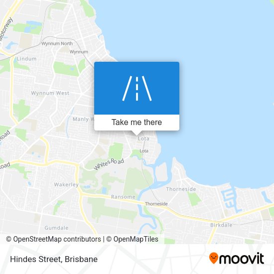 Hindes Street map