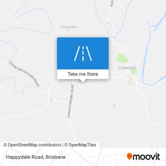 Happydale Road map