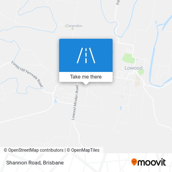 Shannon Road map