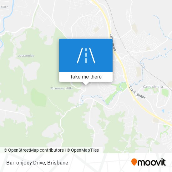 Barronjoey Drive map