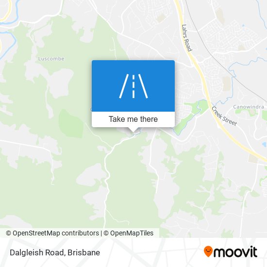 Dalgleish Road map