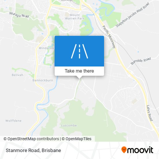 Stanmore Road map