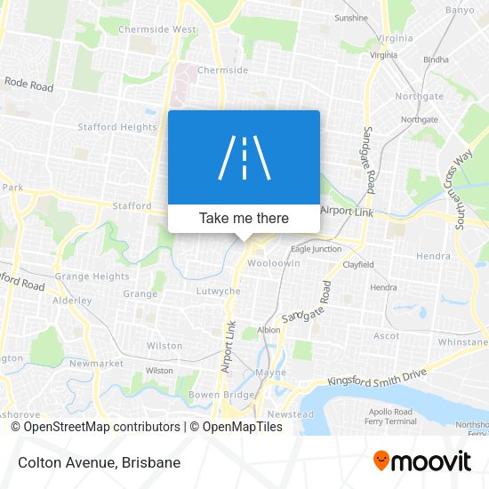 Colton Avenue map