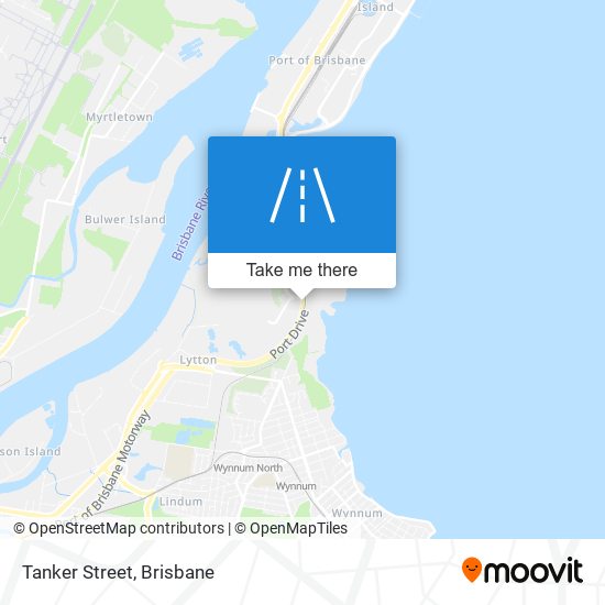 Tanker Street map