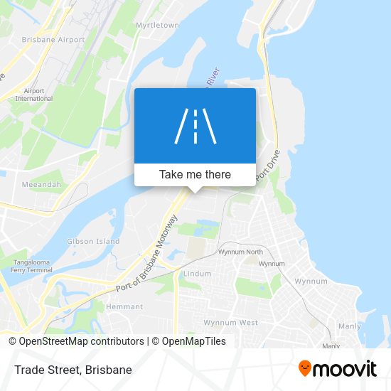 Trade Street map