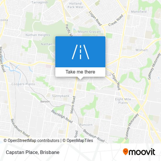 Capstan Place map