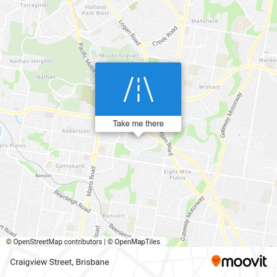 Craigview Street map