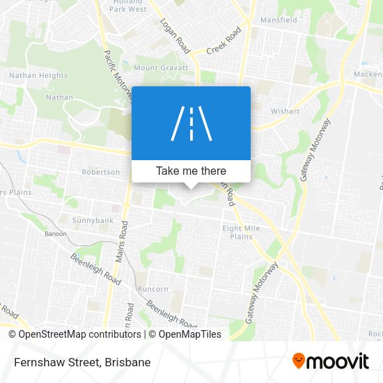 Fernshaw Street map