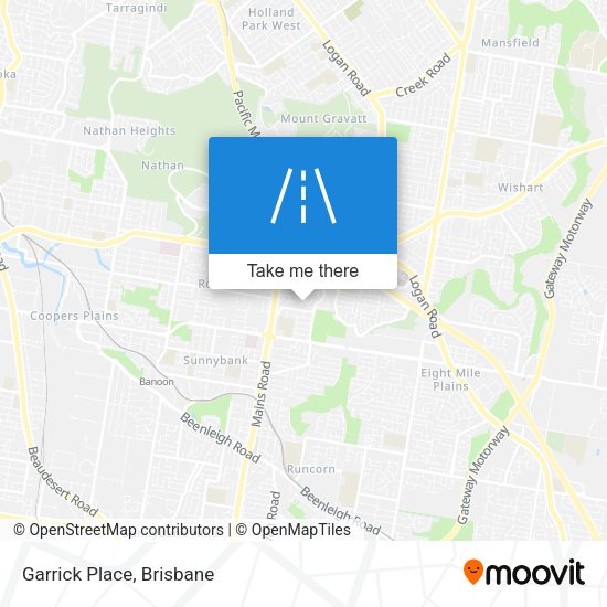 Garrick Place map