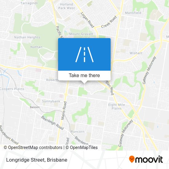 Longridge Street map