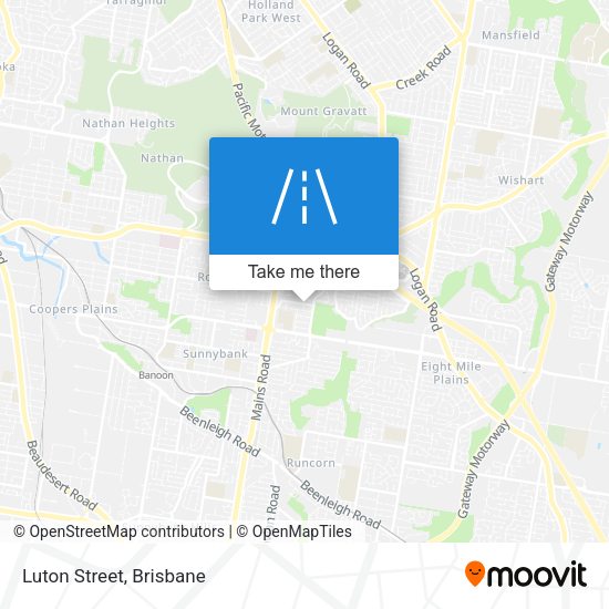 Luton Street map