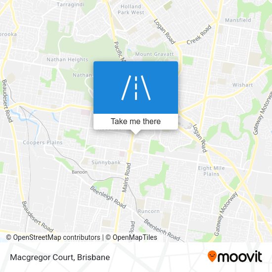 Macgregor Court map