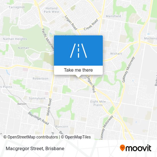 Macgregor Street map
