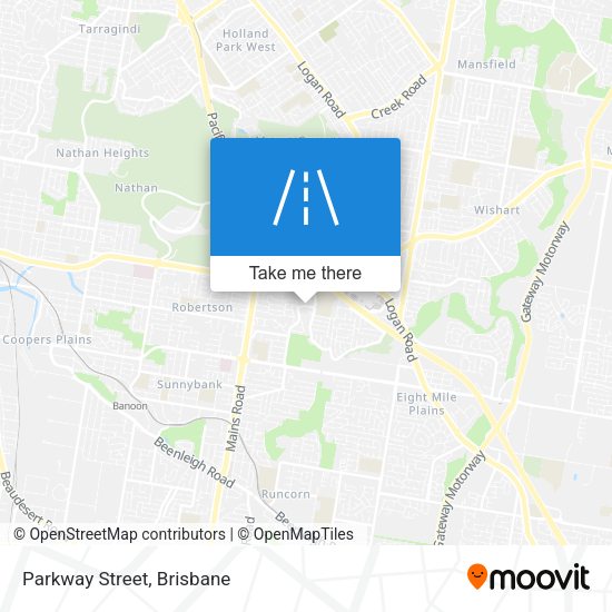 Parkway Street map