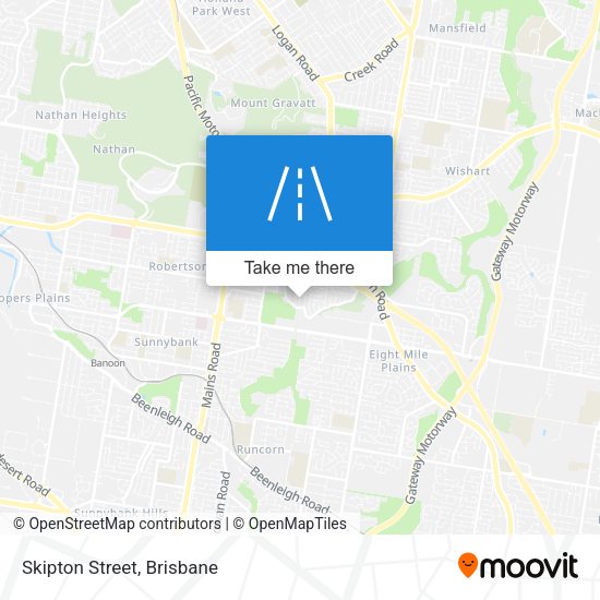 Skipton Street map