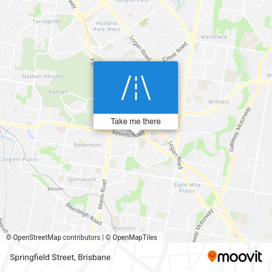 Springfield Street map