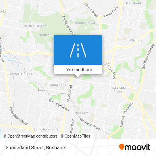 Sunderland Street map