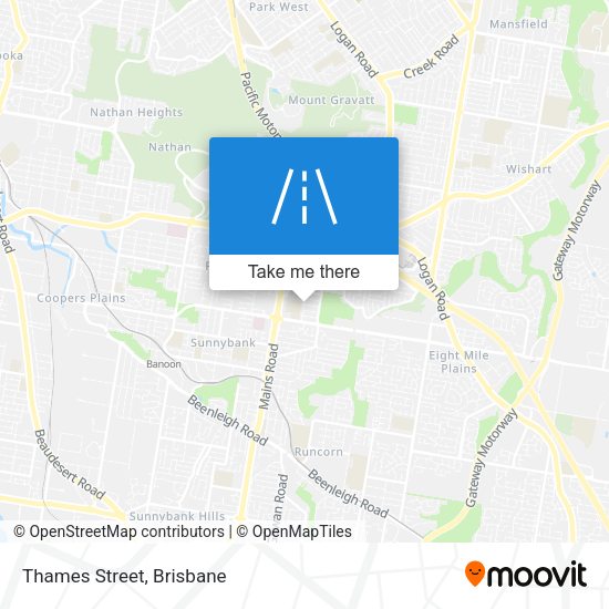 Thames Street map
